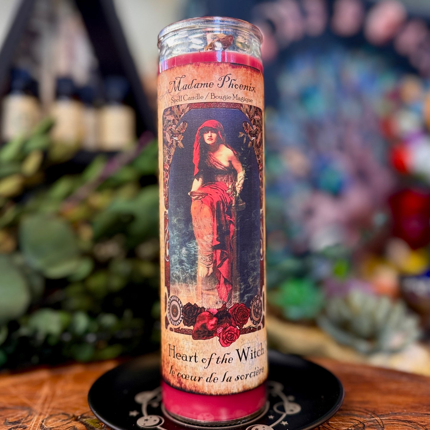 Heart of the Witch Ritual Spell Candle