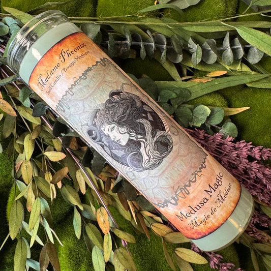 Medusa Magic 7 Day Spell Candle