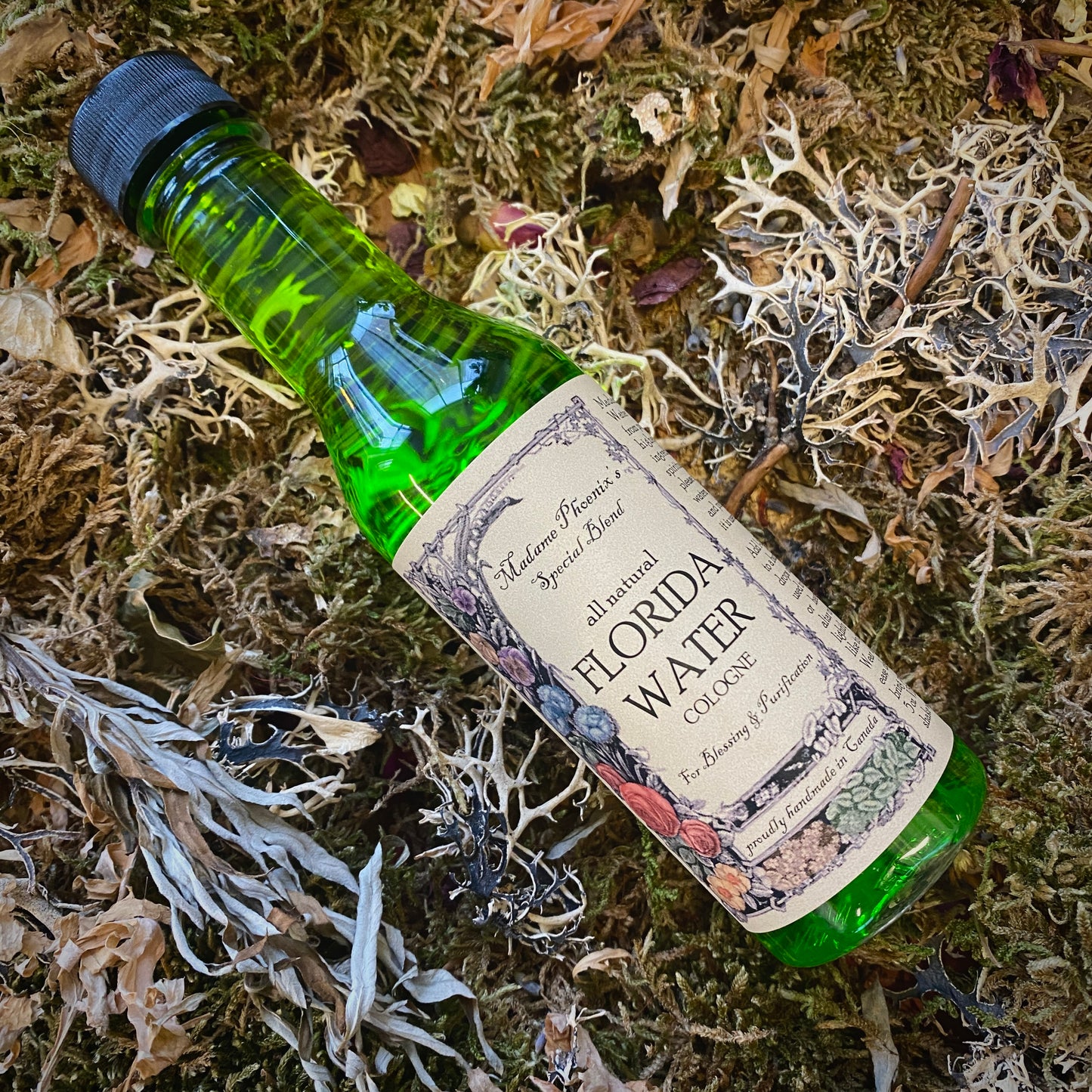 Eau de Floride, entièrement naturelle, faite à la main, pure traditionnelle
