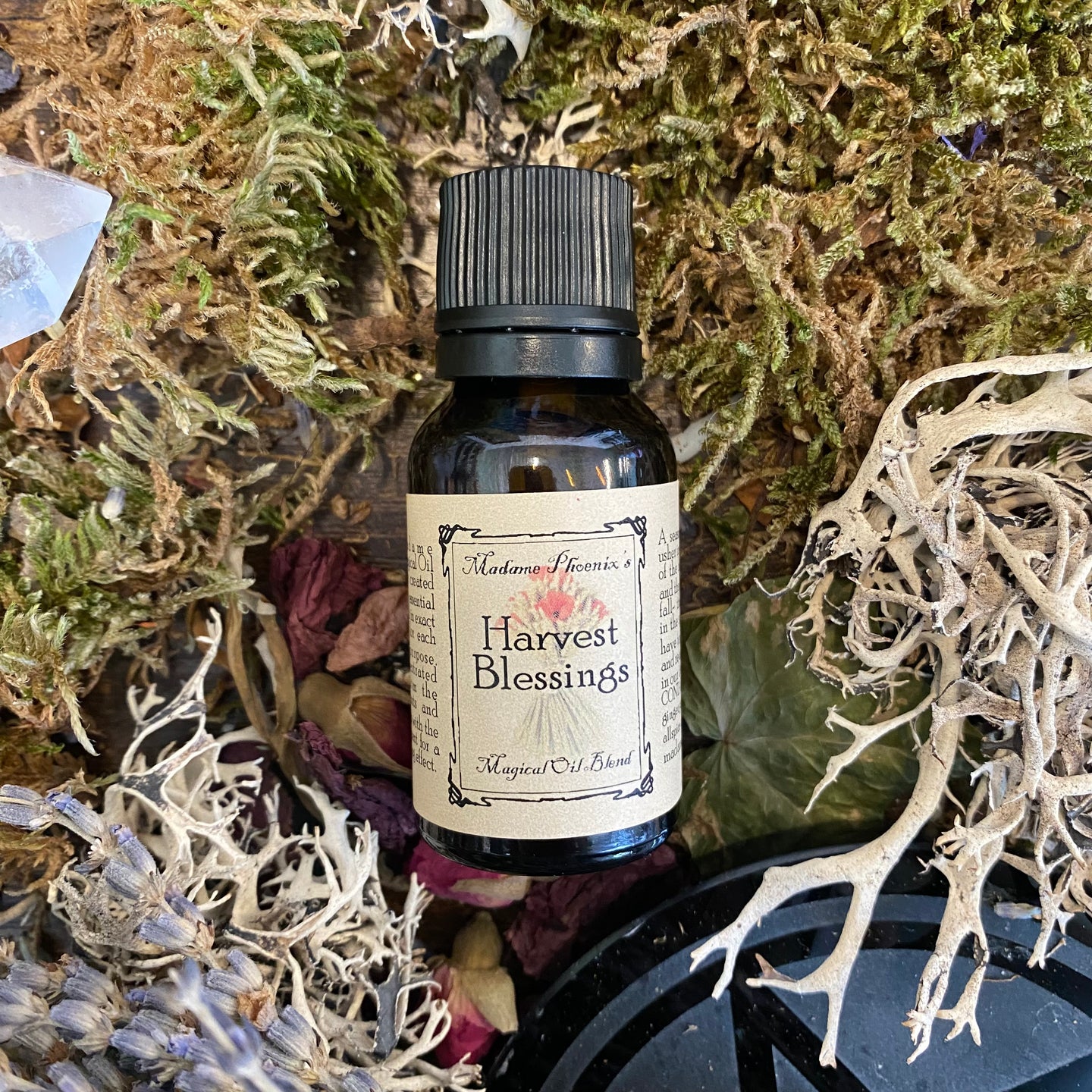 Harvest Blessing Fall Equinox Magic Spell Oil Dropper