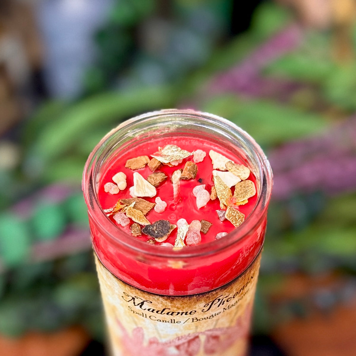 Solstice Morn Yule Holiday Blessing Candle