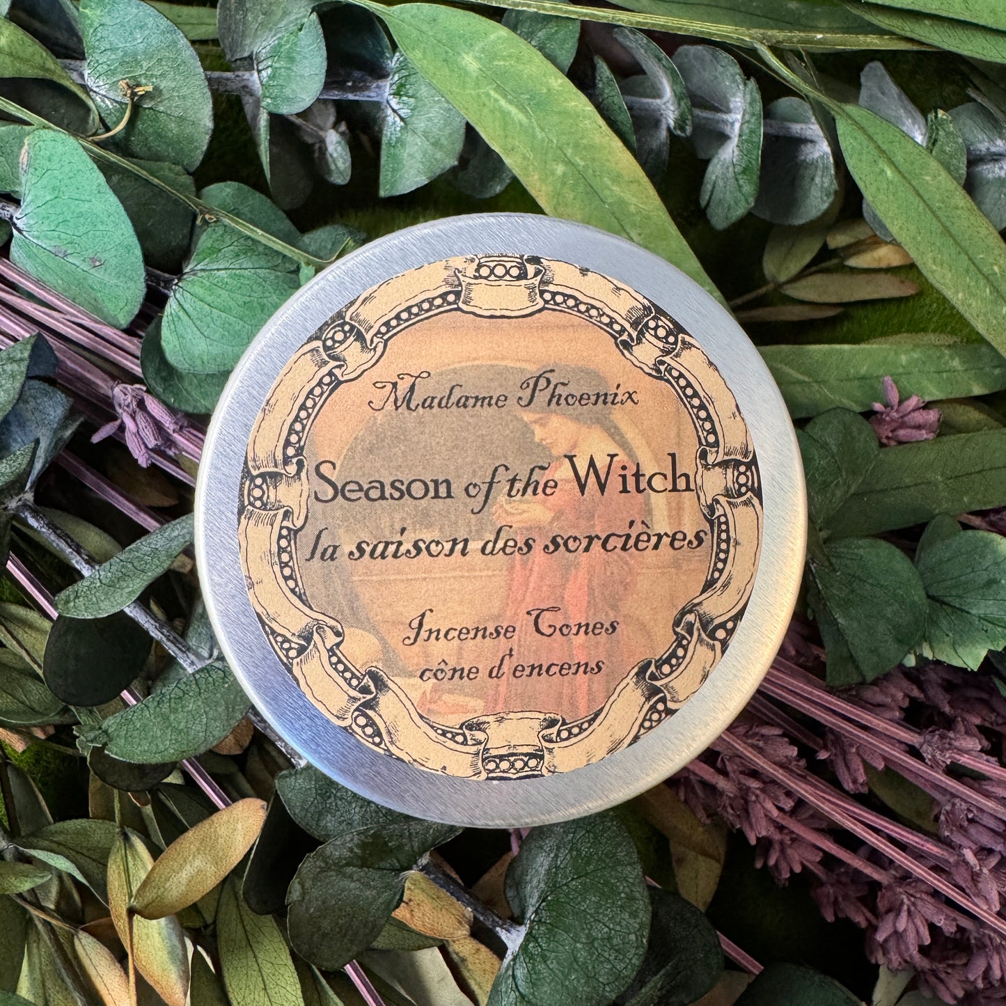Cone Incense - 1 Tin of 12 Cones