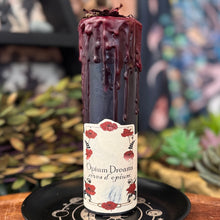 Load image into Gallery viewer, Opium Dreams Tall Pillar Candle
