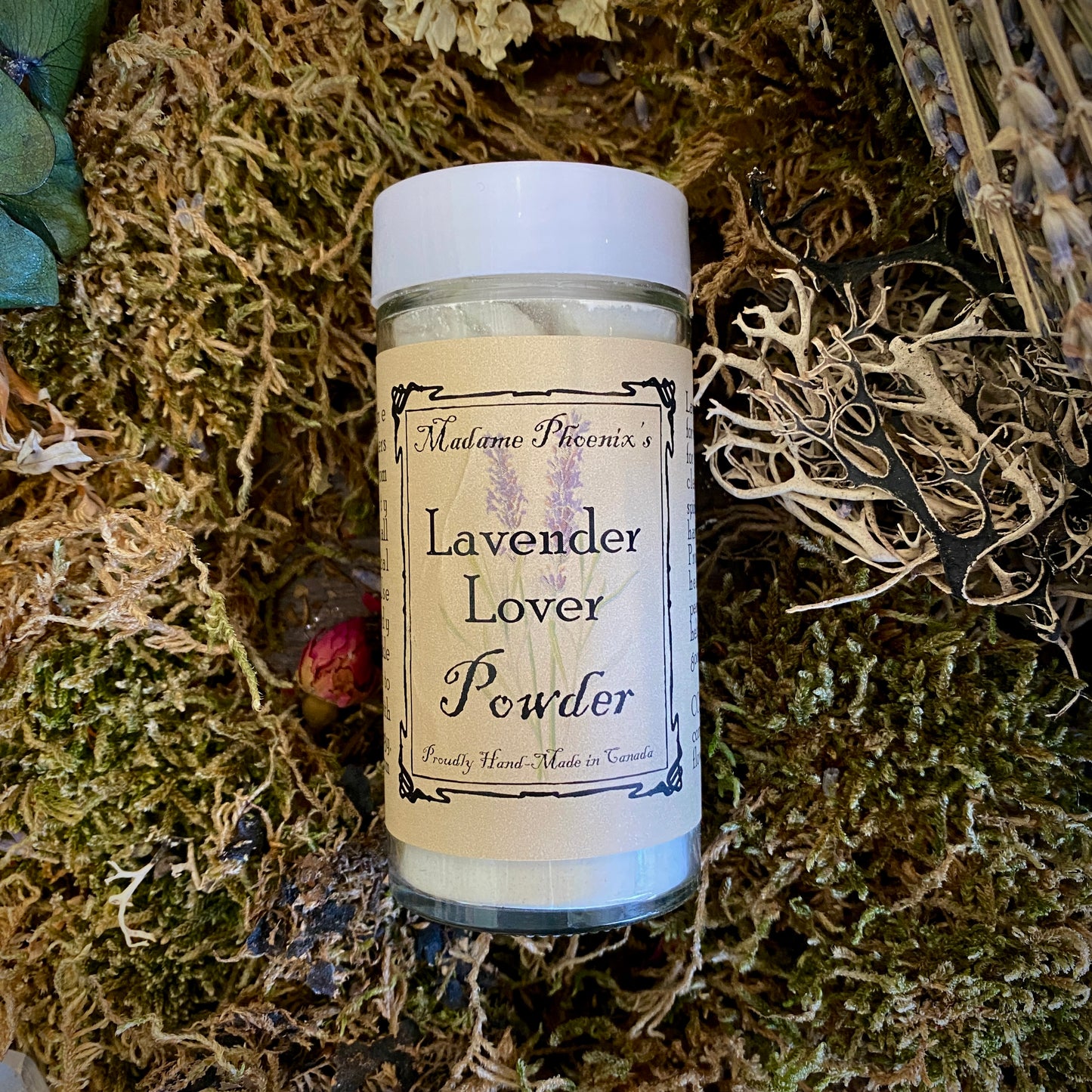 Poudre pour le corps à la lavande
