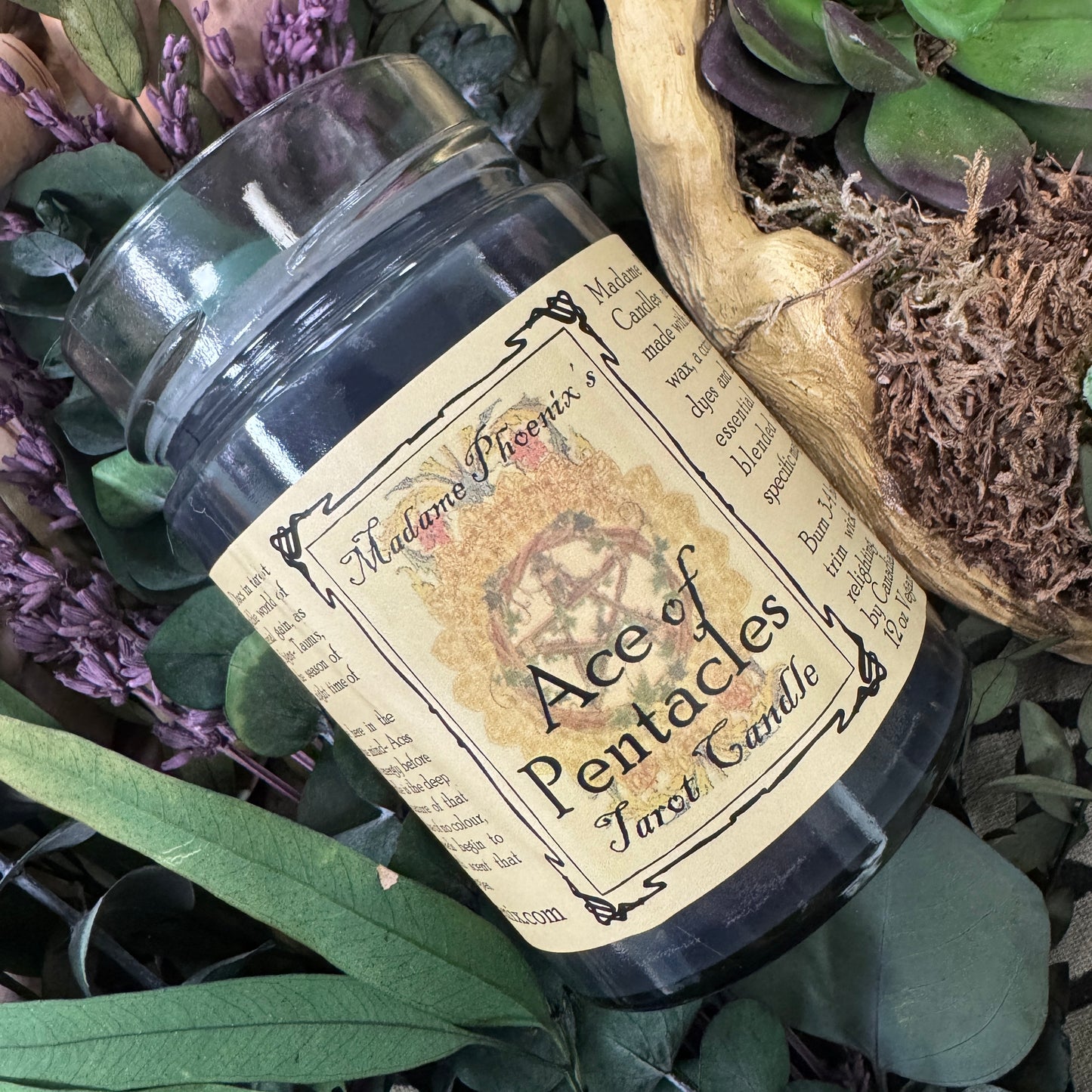 Tarot Aces Magic Spell Candles
