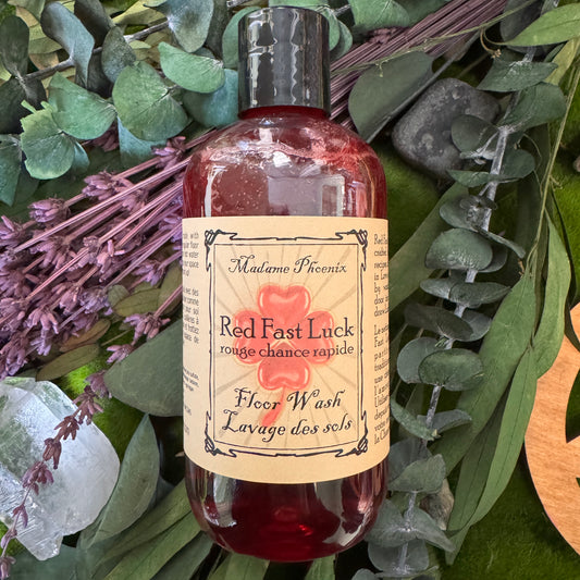 Red Fast Luck Spiritual Magic Floor Wash