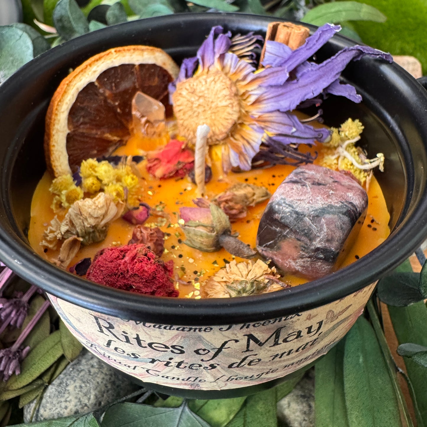 Rites of May Cauldron Candle