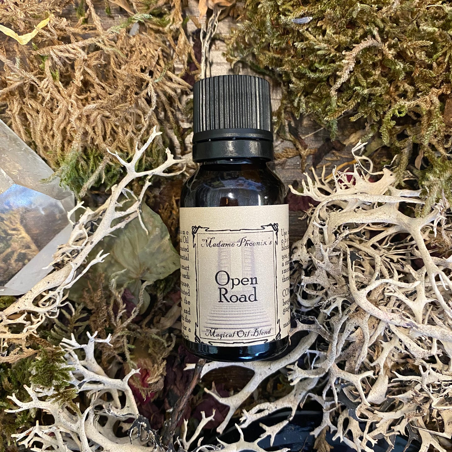 Open Road Success and Money Magical Spell Oil Dropper