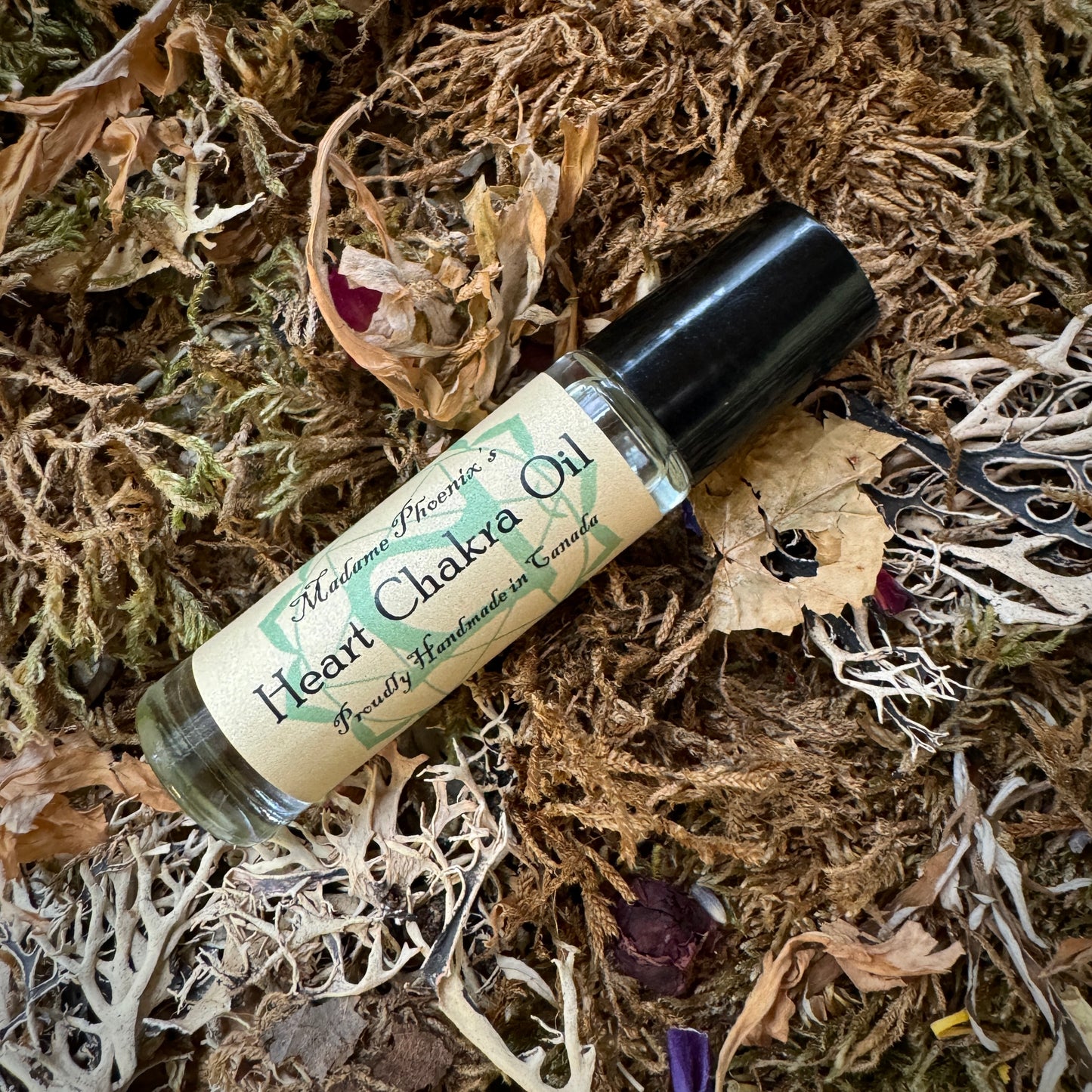 Rouleau de mélange d’huiles essentielles de guérison des chakras