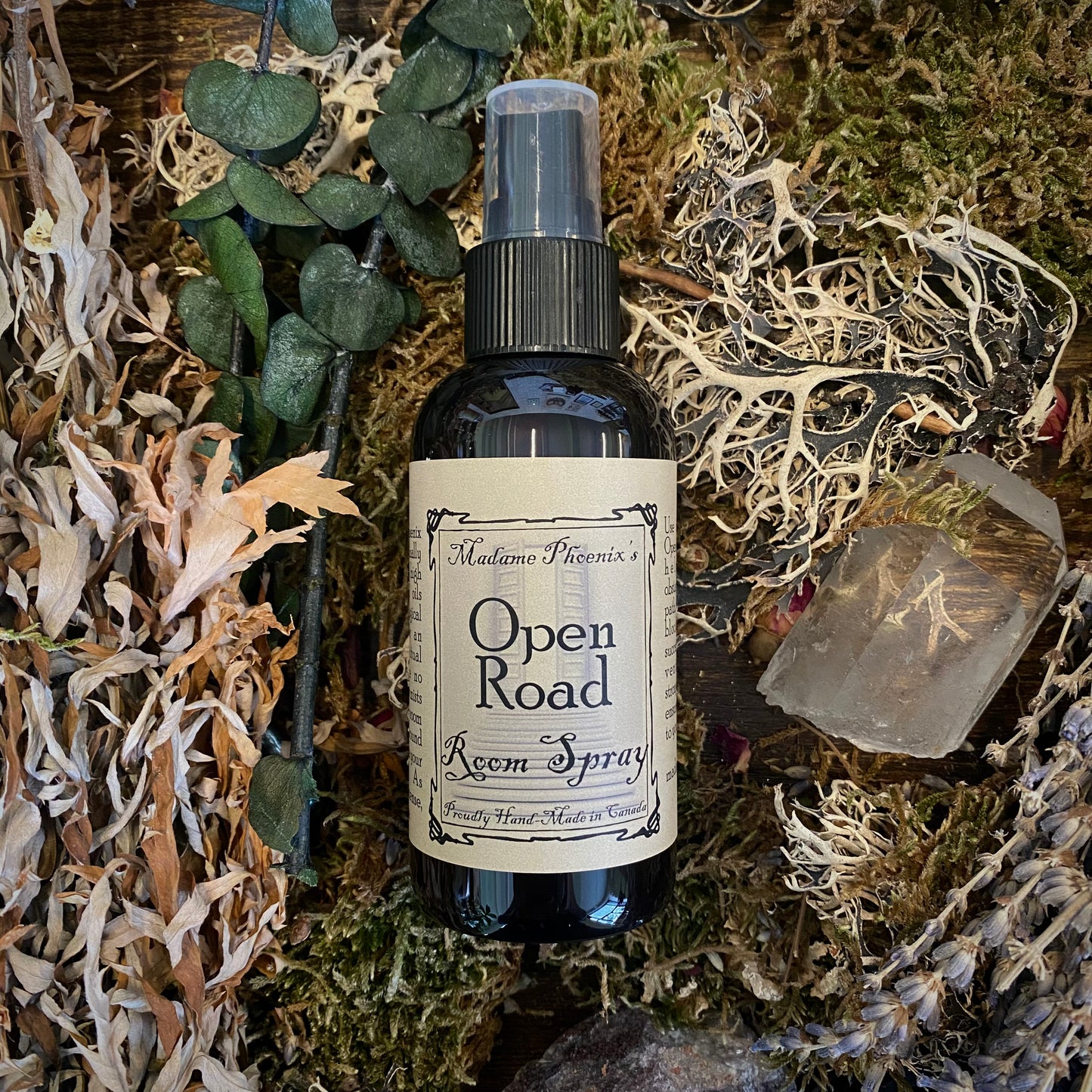 Open Road spiritual spell incense spray