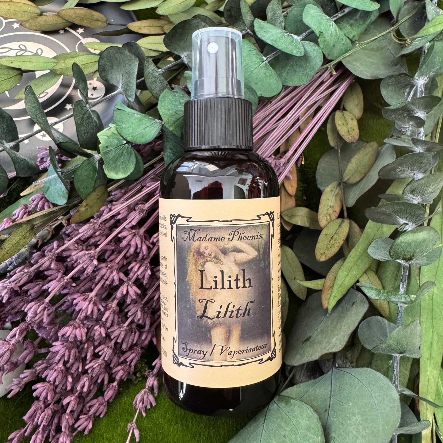 Lilith goddess Smokeless incense spray