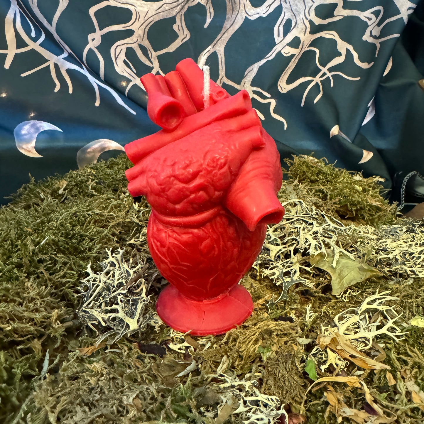 True Heart Anatomical Shaped Spell Candle