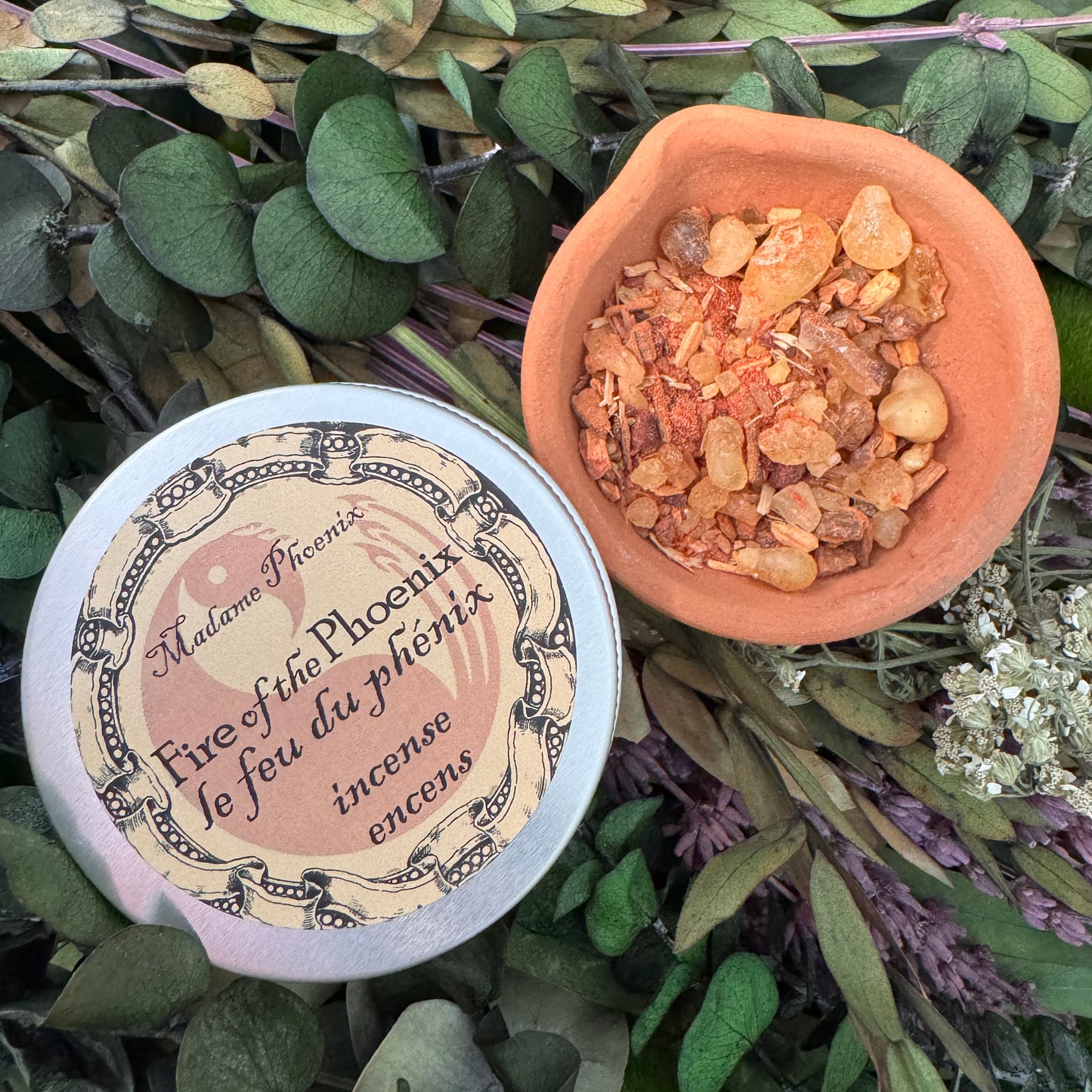 Madame Phoenix Signature Blend Incense - "Fire of the Phoenix"