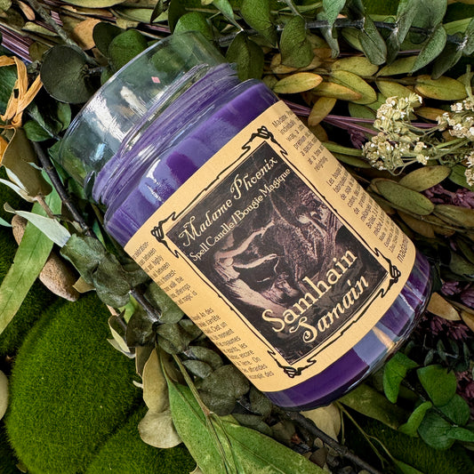 Samhain Sabbat Ritual Spell Candle