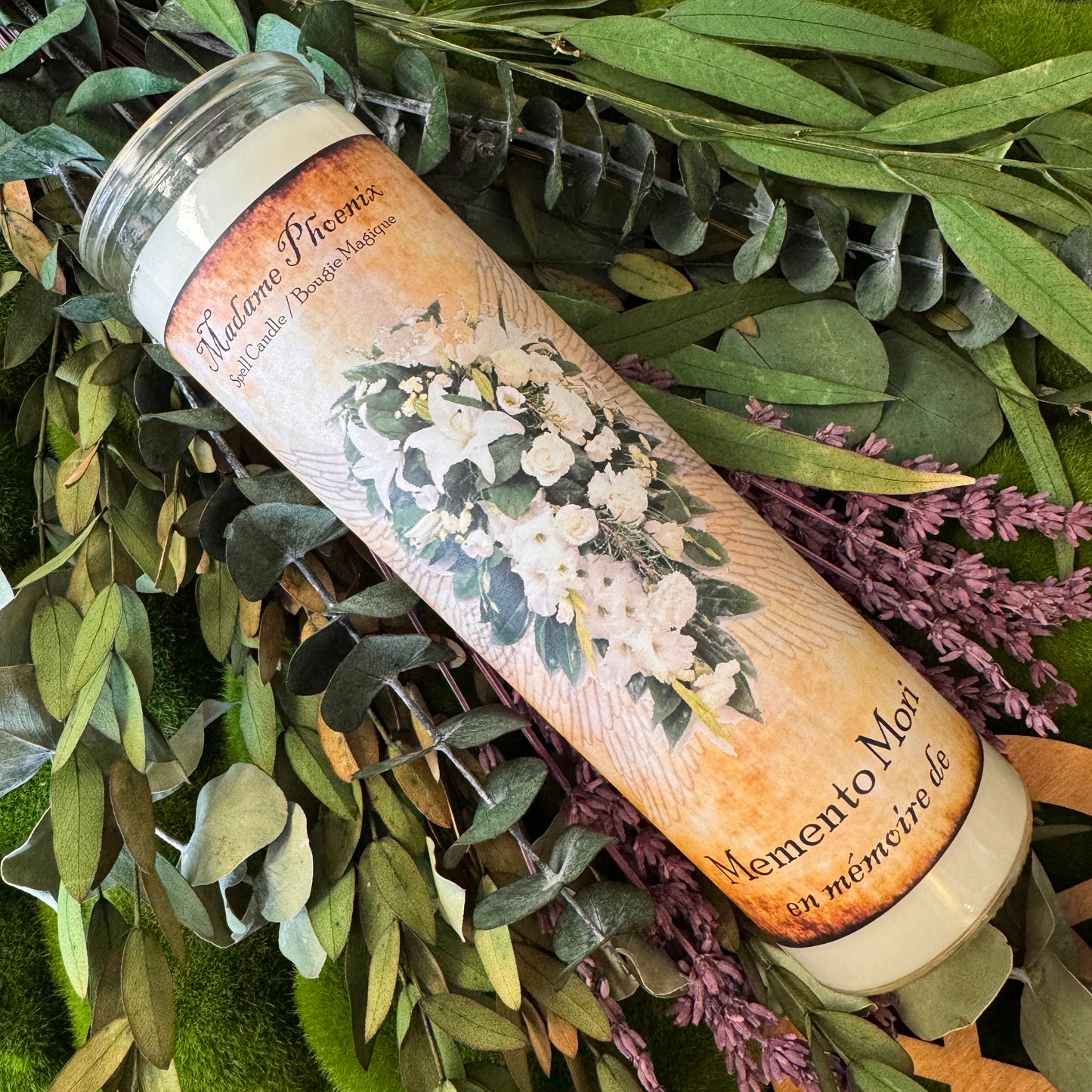 Memento Mori Offering Ancestor Memorial Candle