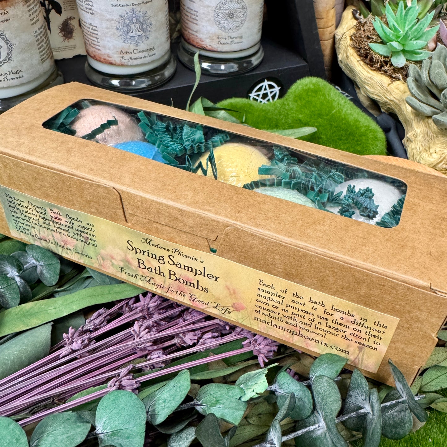 Spring Sampler Magic Bath Bomb Gift Box