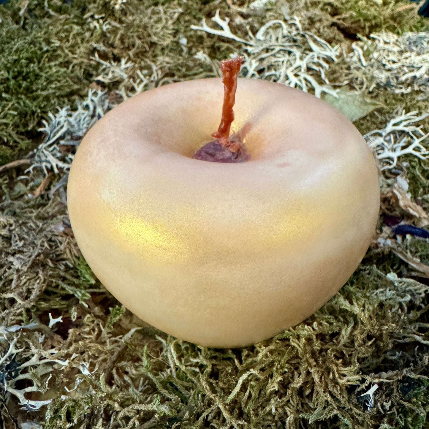 Apple Shaped Candle