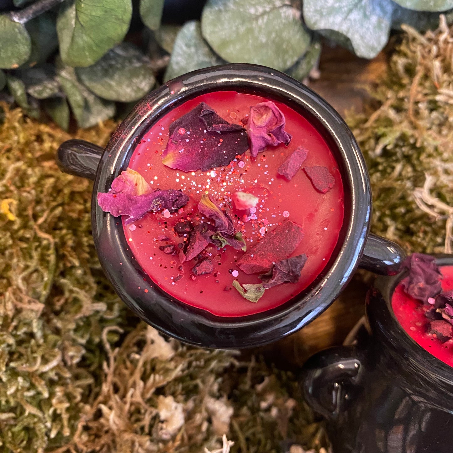 Moon Magic Mini Cauldron Candle