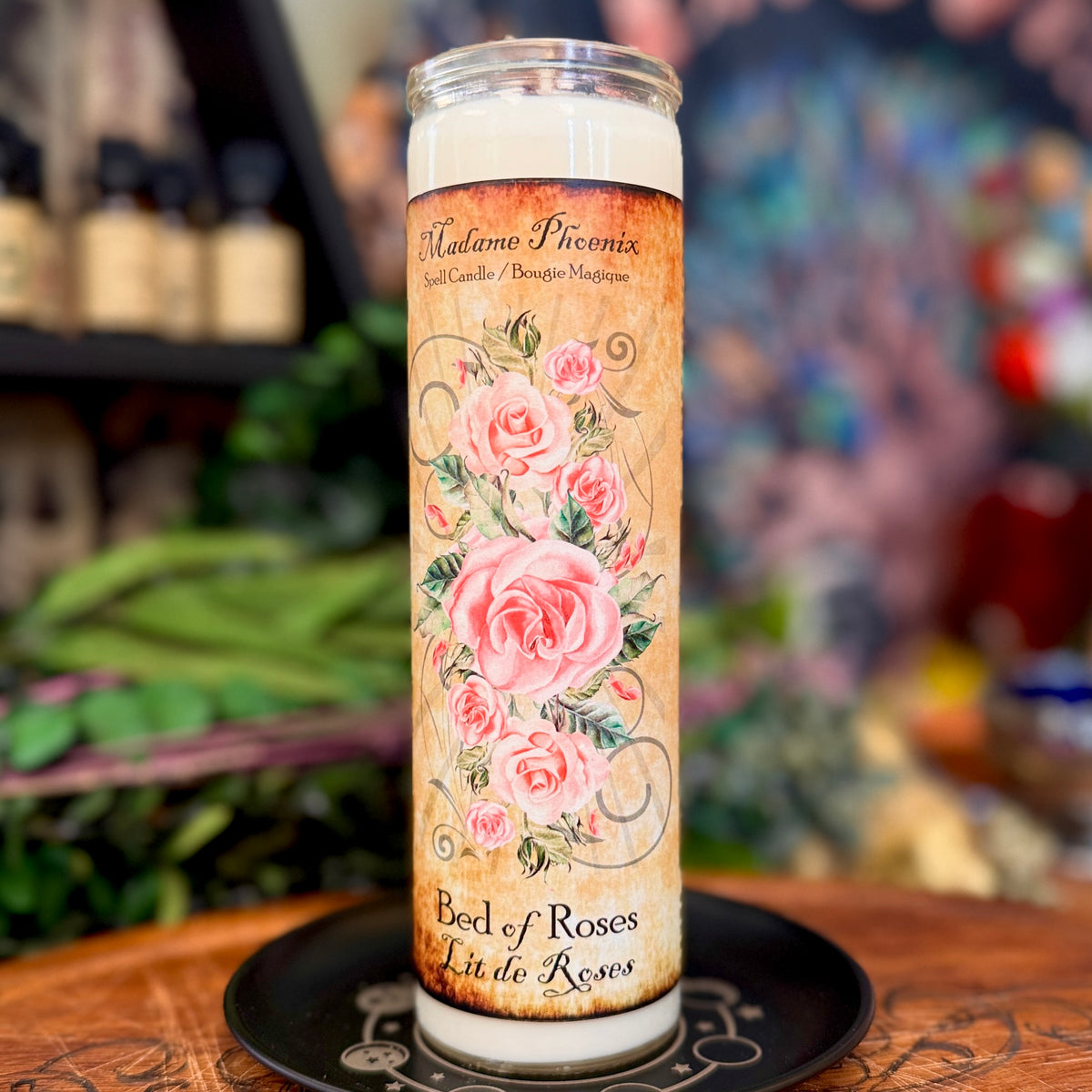 Bed of Roses Spell Candle