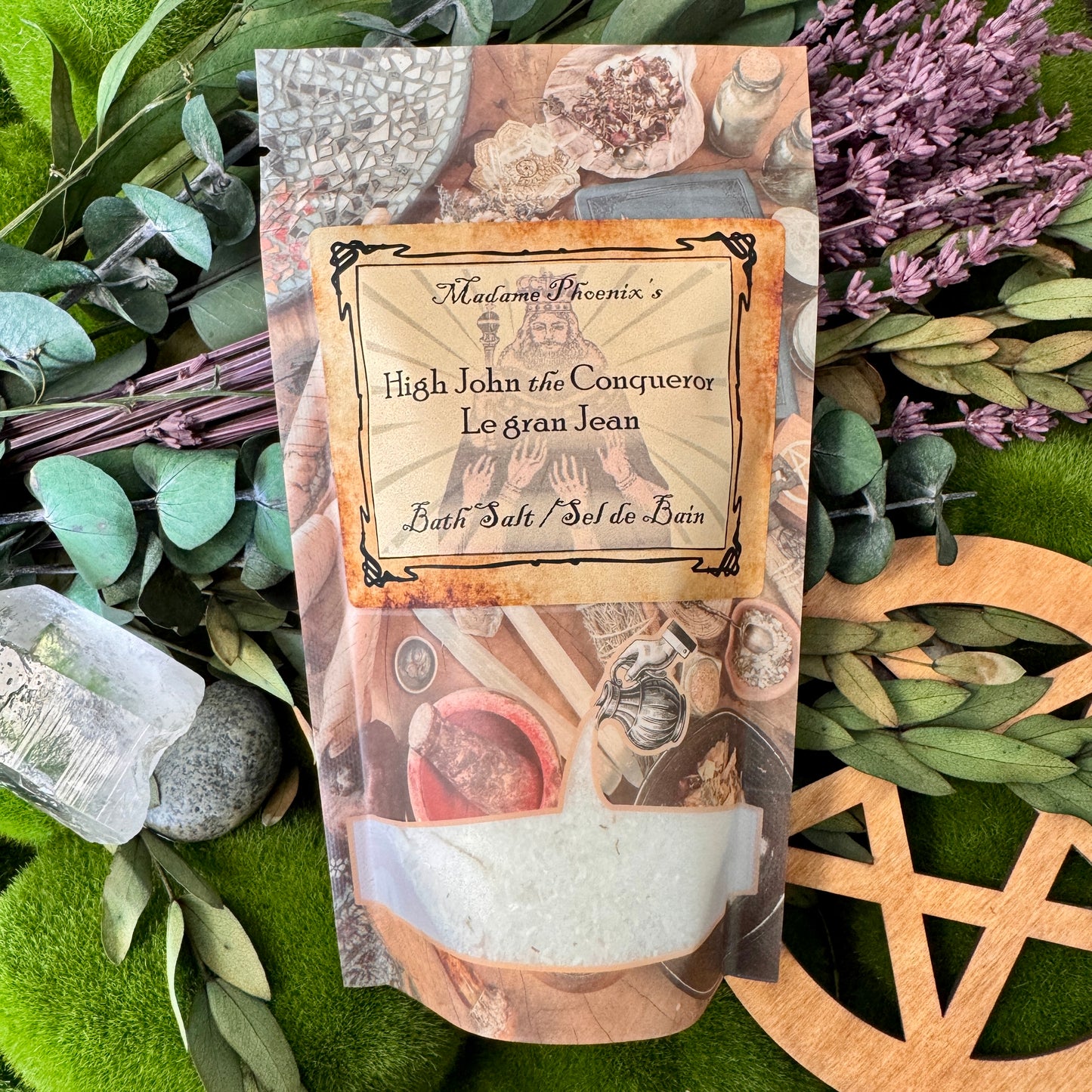 High John the Conqueror Spiritual Bath Salt