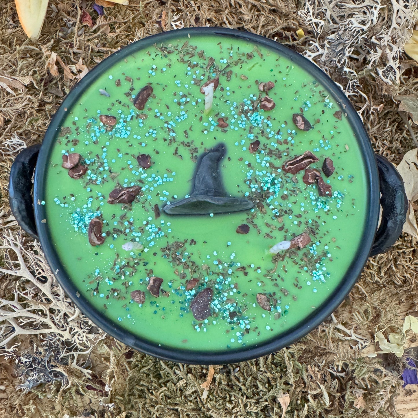 Witches Brew Autumn Cauldron Candle