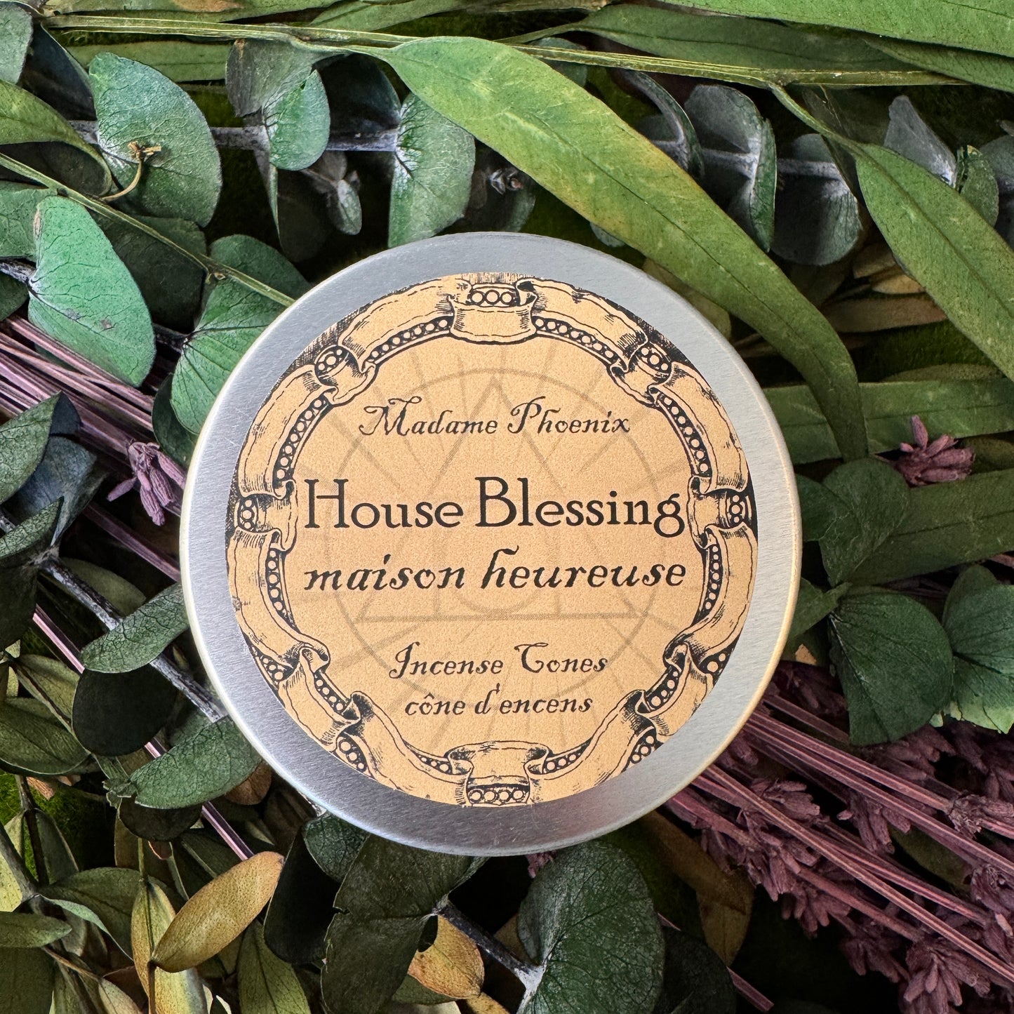 Cone Incense - 1 Tin of 12 Cones