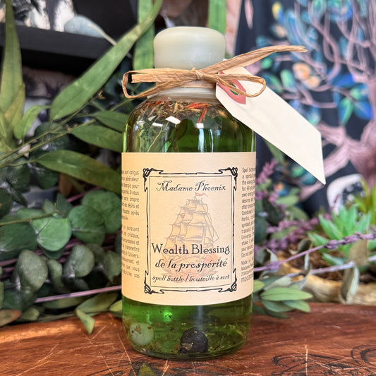 Wealth Blessing Spell Bottle