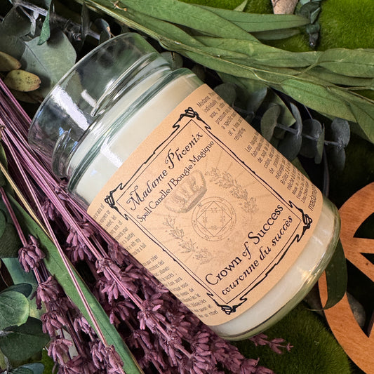 Bougie de sort Couronne de réussite
