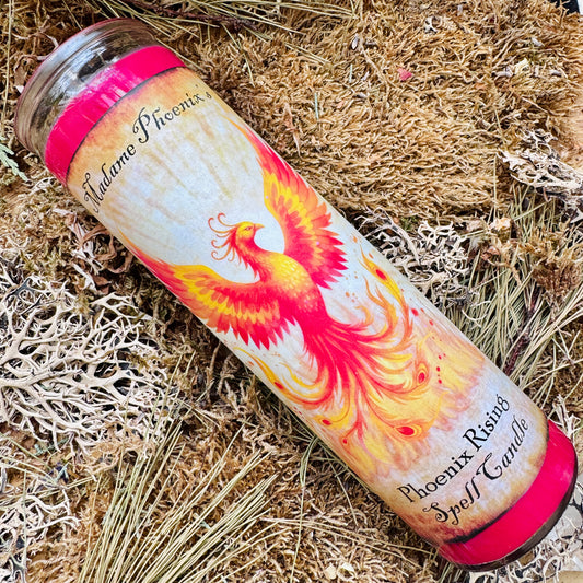 Phoenix Rising Spell Candle