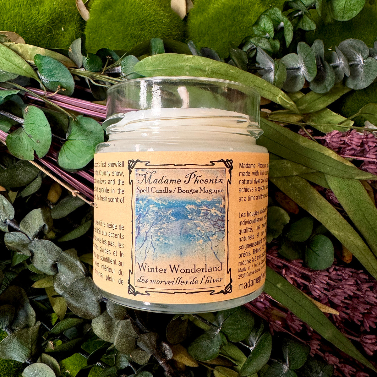 Winter Wonderland Holiday Spell Candle