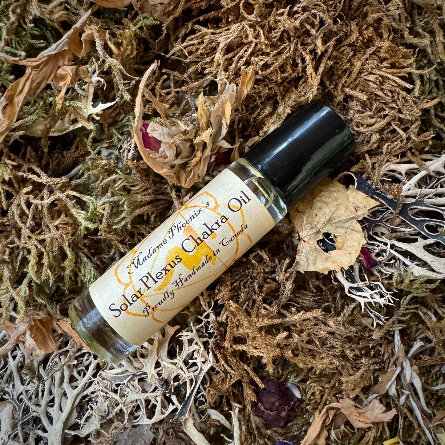 Rouleaux de mélange d’huiles essentielles de guérison des chakras (ENSEMBLE COMPLET)