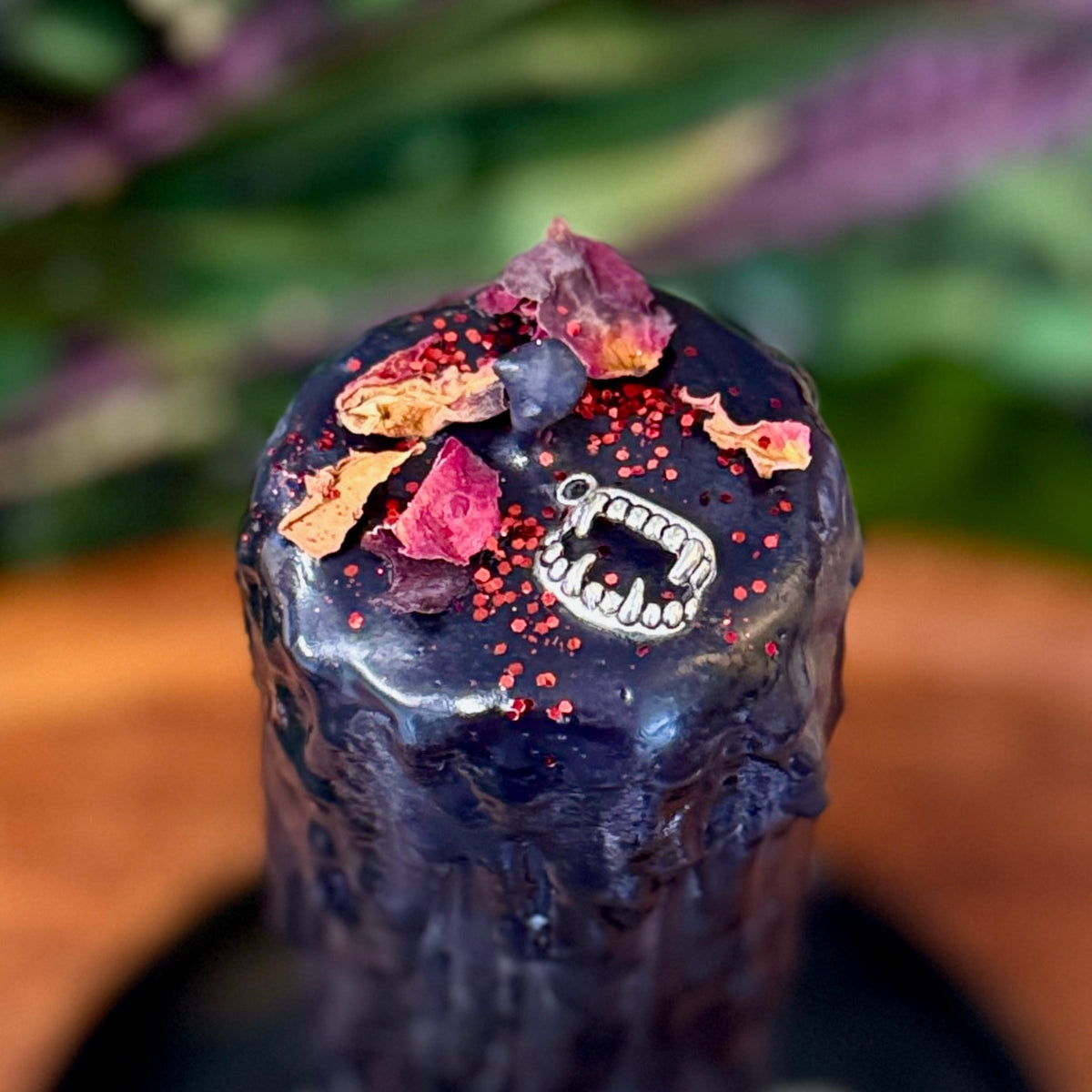 Kiss of the Dark Tall Pillar Candle