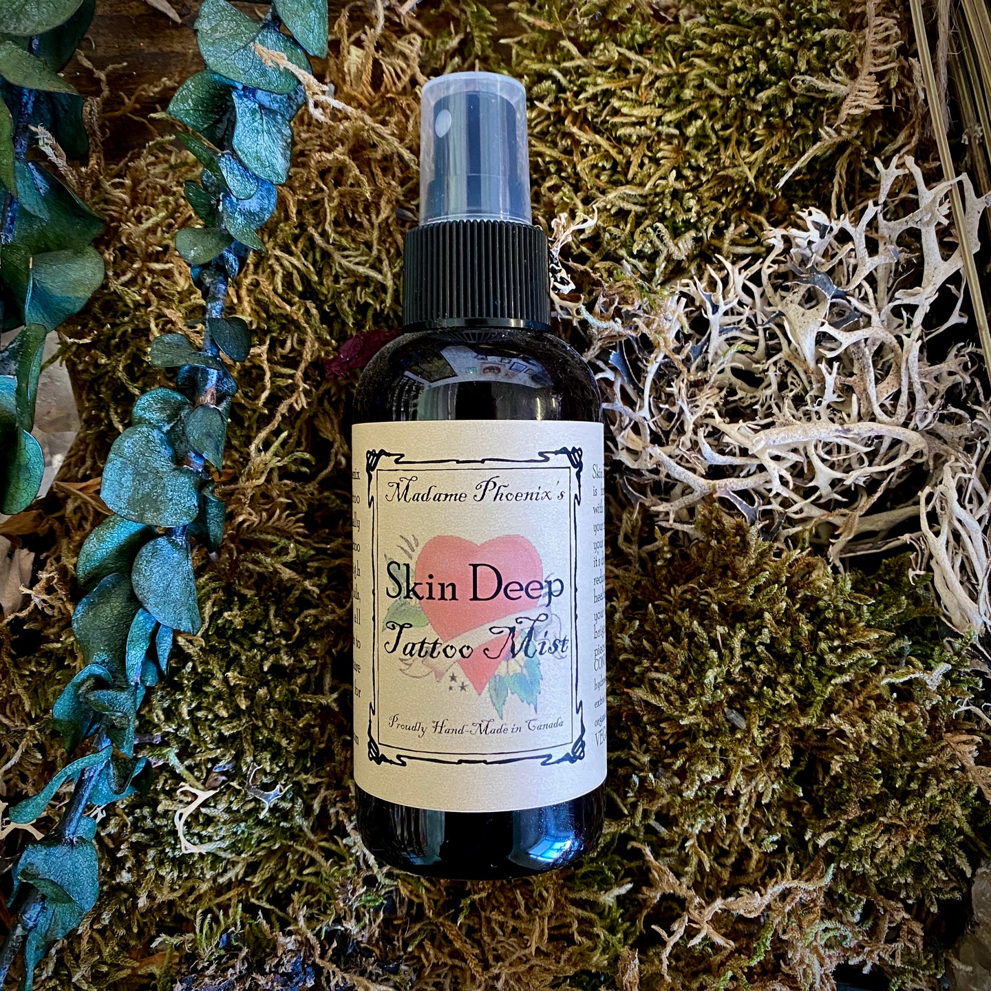 Skin Deep All Natural Tattoo Healing Spray