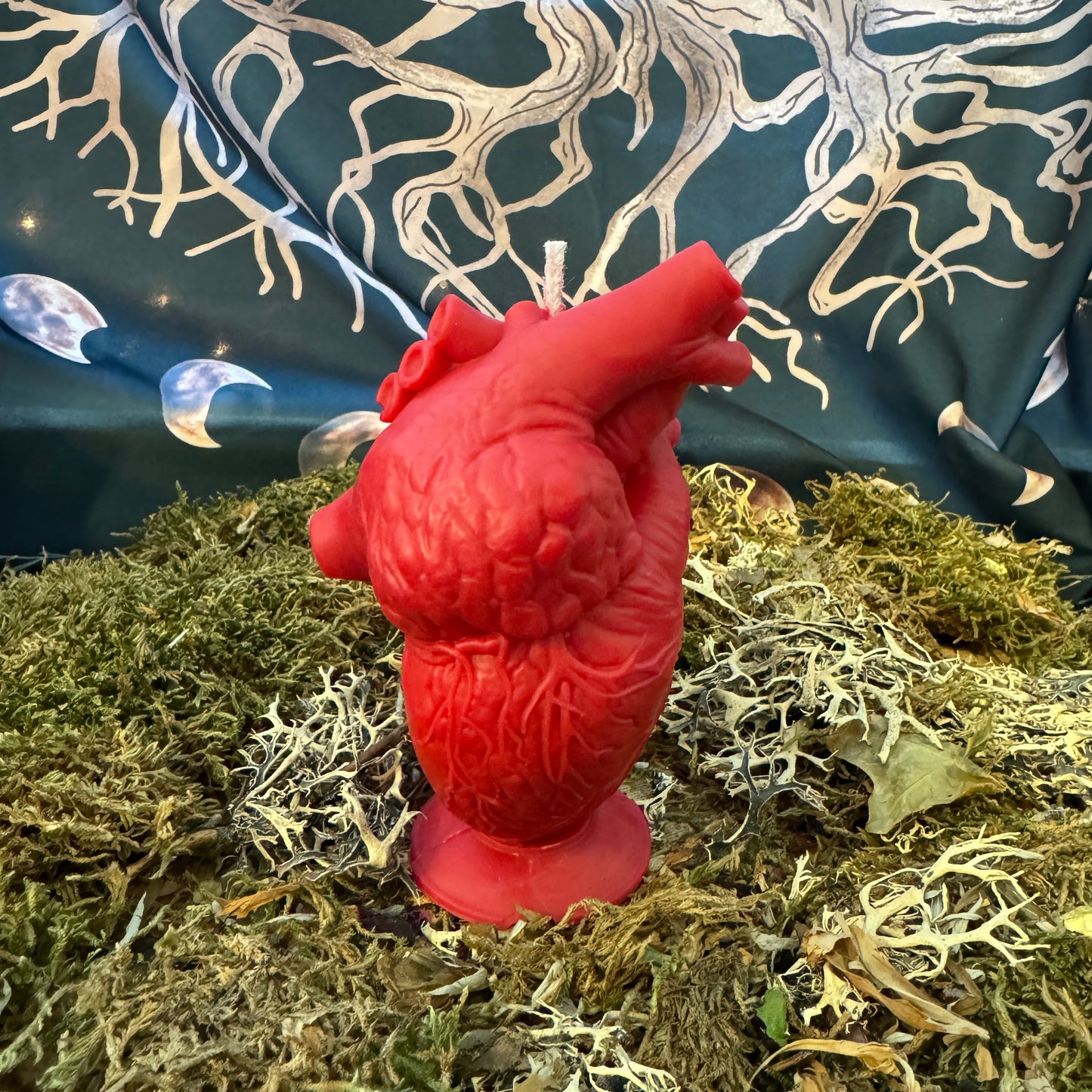 True Heart Anatomical Shaped Spell Candle