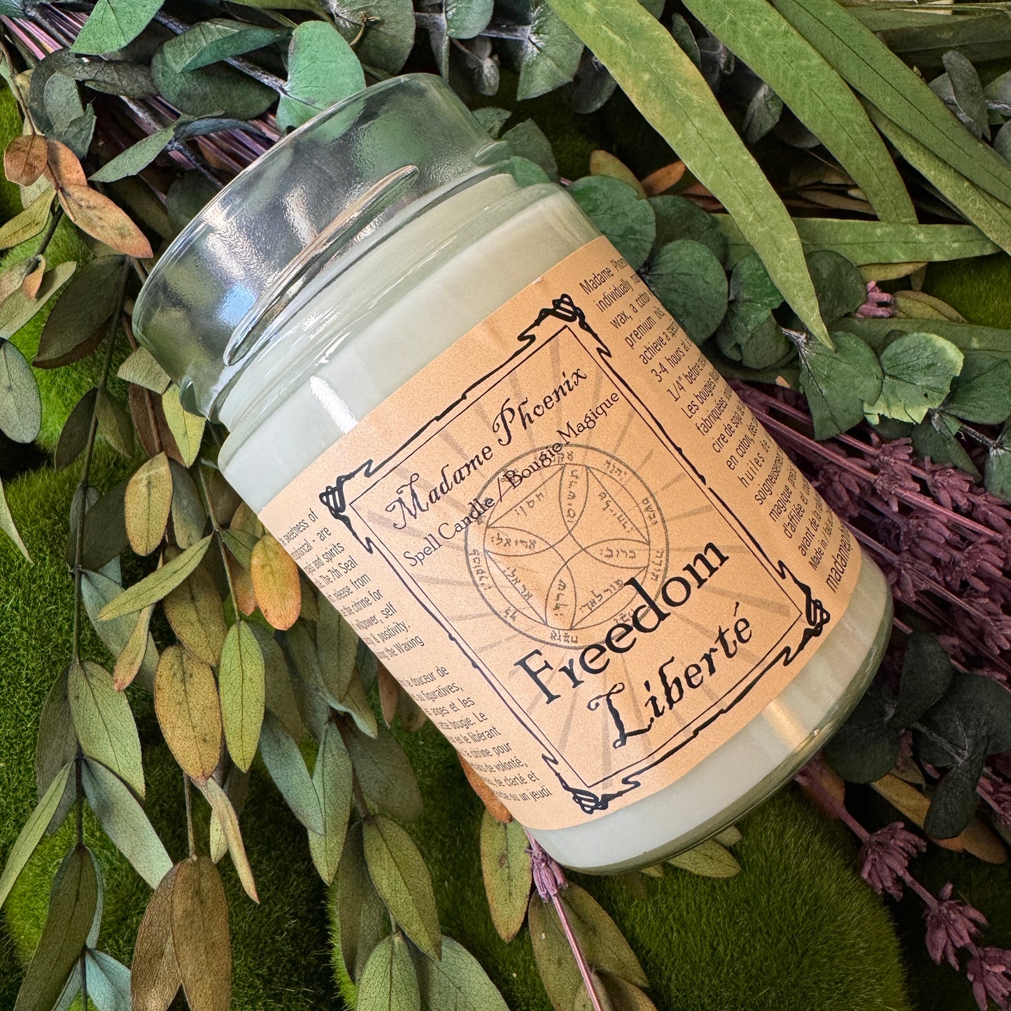 Freedom Spell Candle