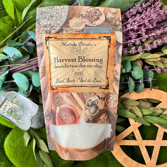 Harvest Blessing Autumn Ritual Fall Mabon Samhain Bath Salts