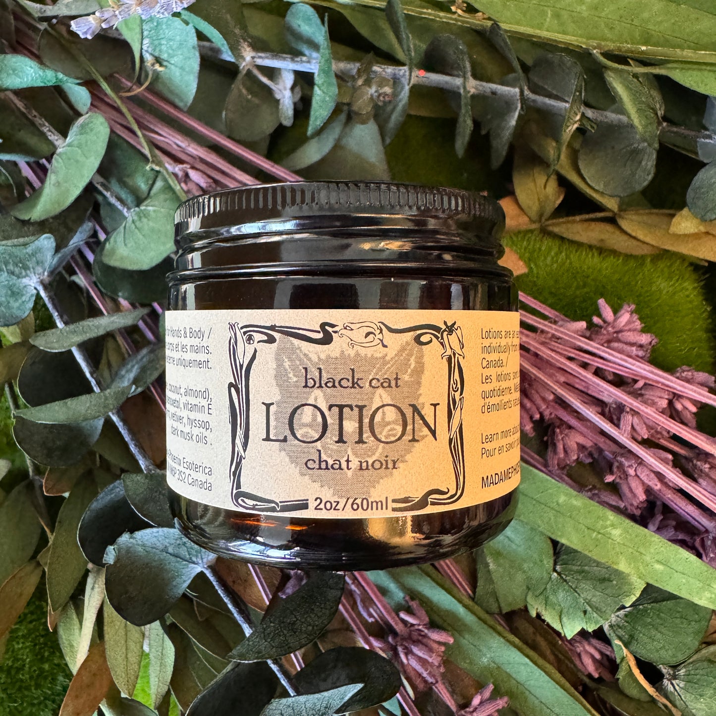 Lotion magique bonne chance pour chat noir