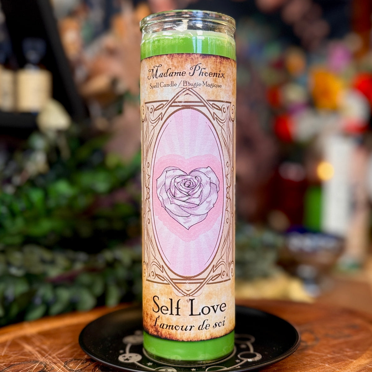 Self Love Heart Healing Spell Candle