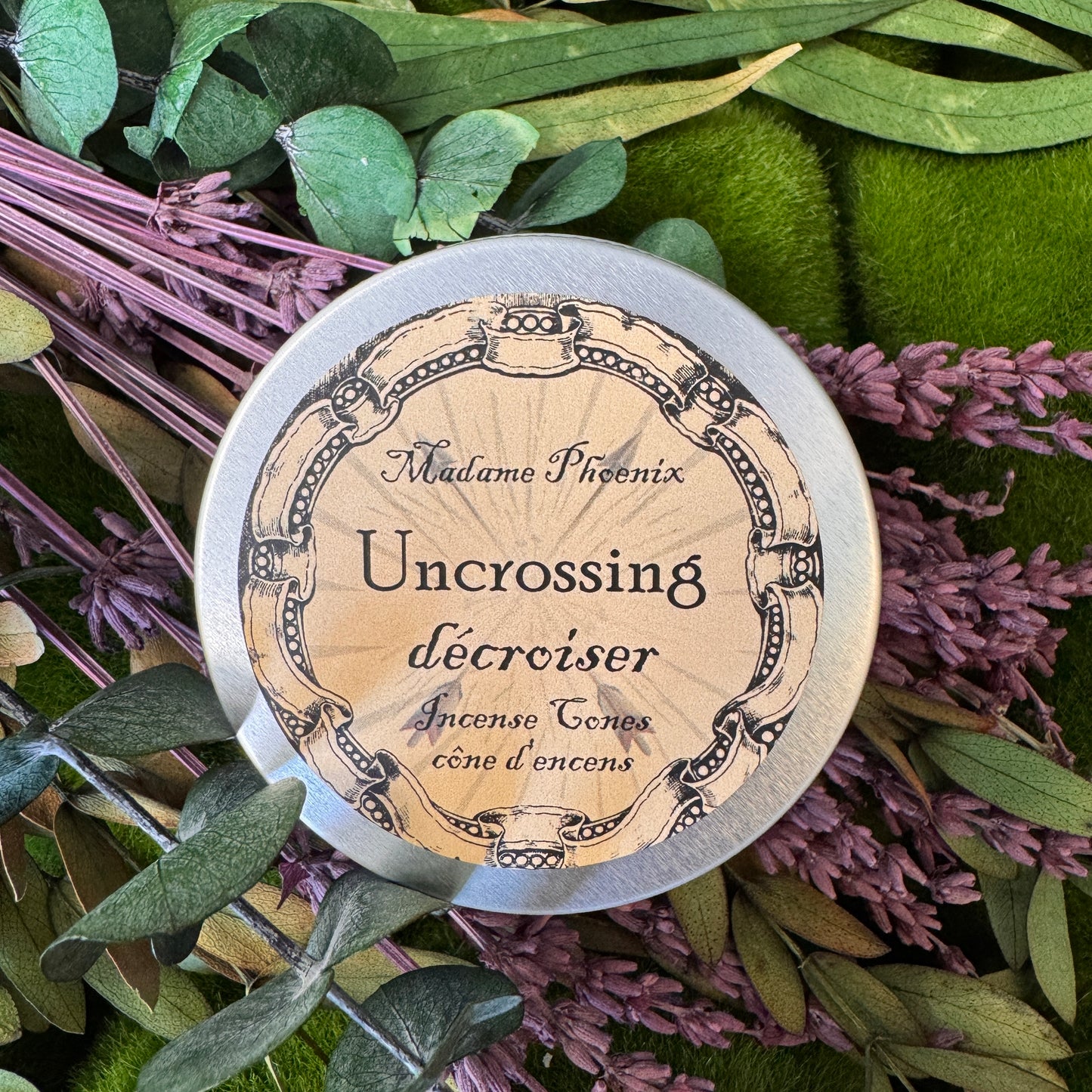 Cone Incense - 1 Tin of 12 Cones
