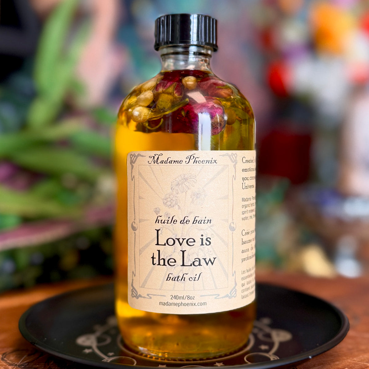 Love is the Law All Natural Bath Oil