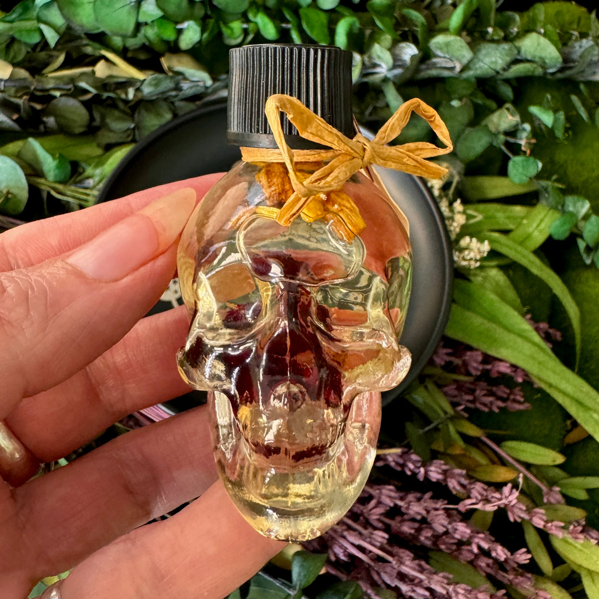 Skull Shaped Oil Bottles