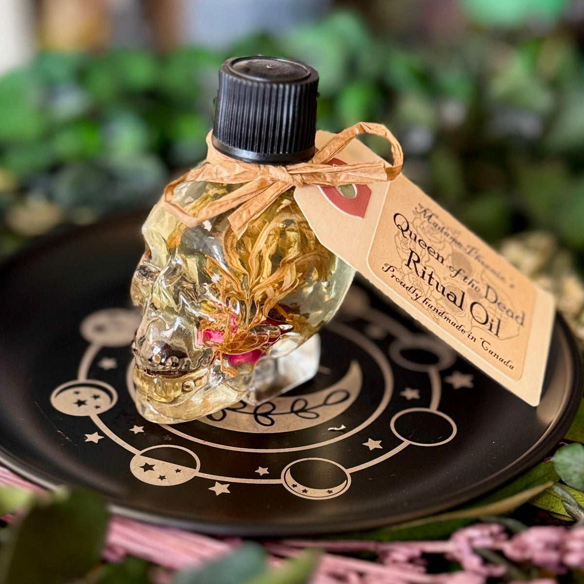 Skull Shaped Oil Bottles