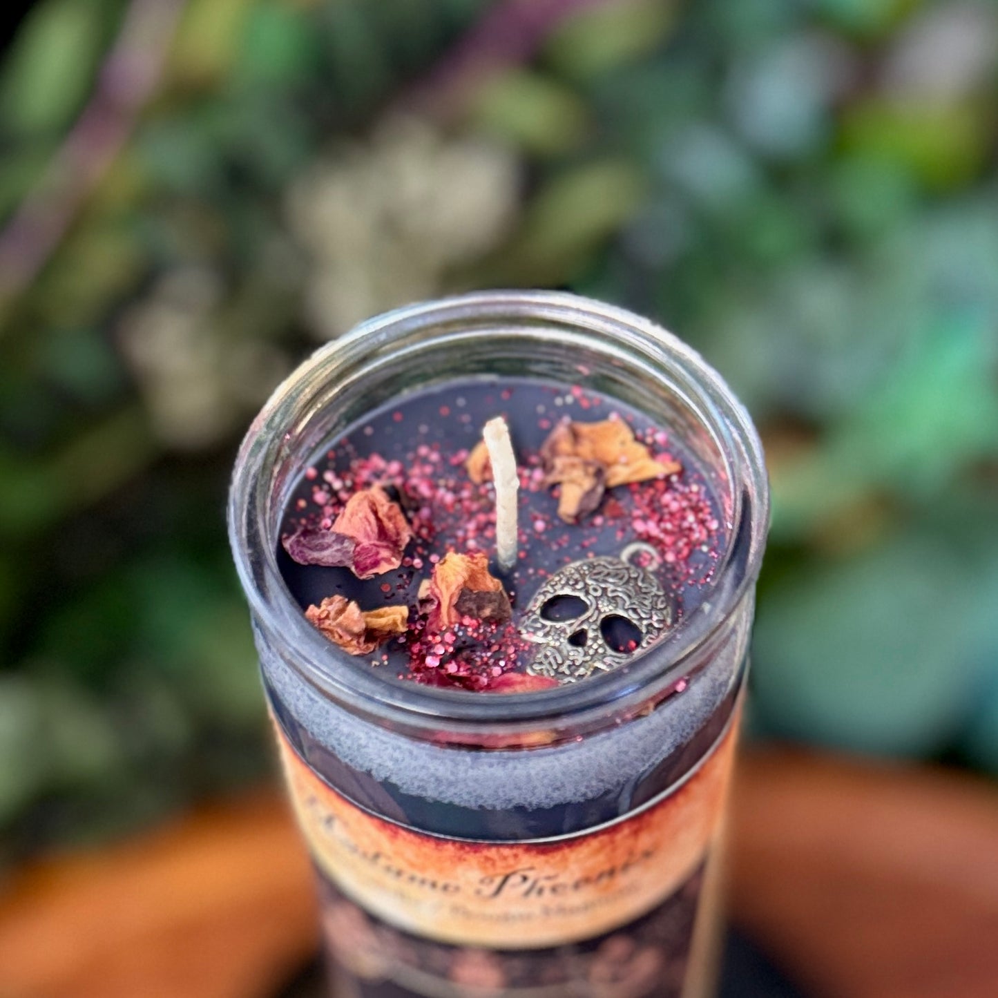 Queen of the Dead Samhain Altar Candle