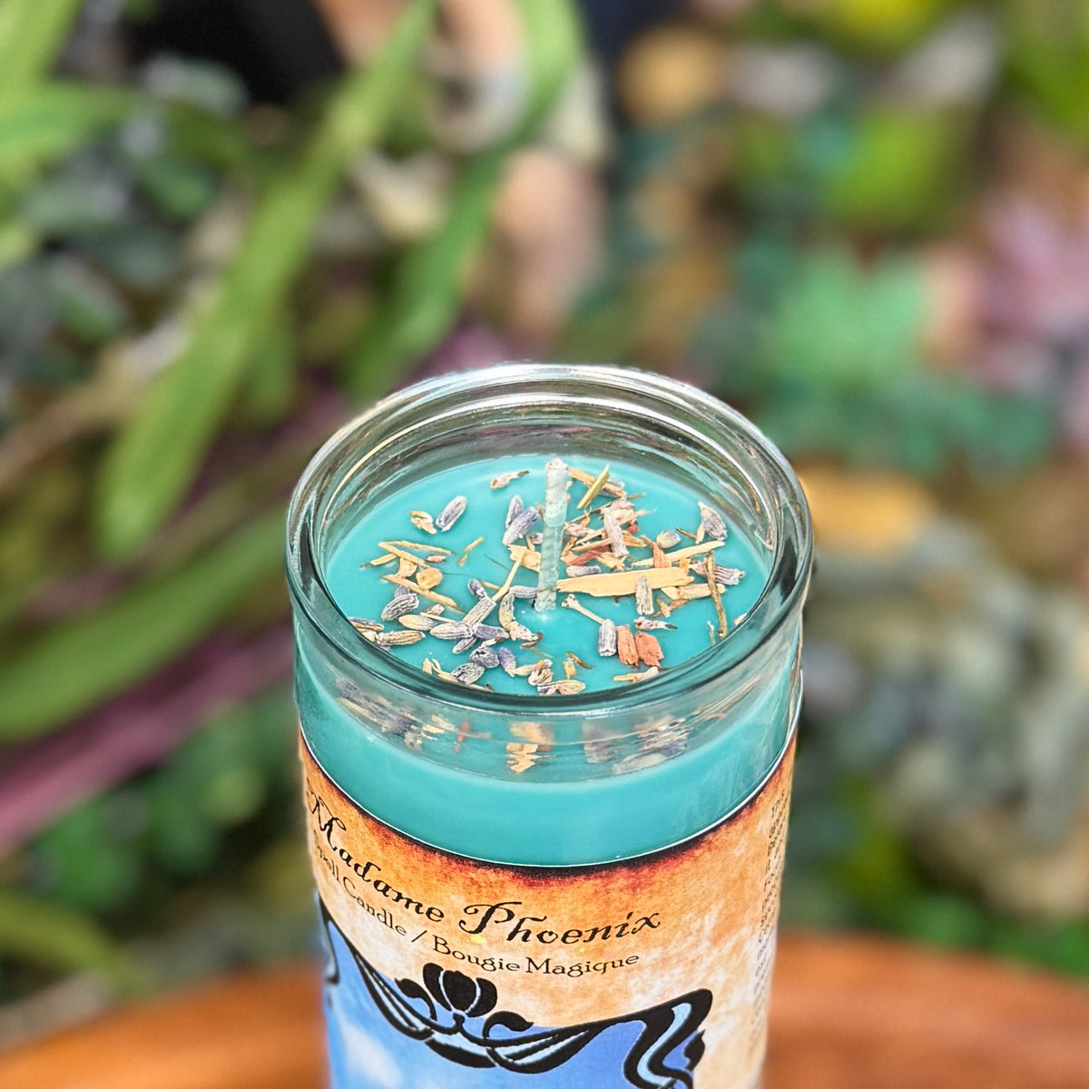 Bougie d'aromathérapie de sort magique de paix d'esprit