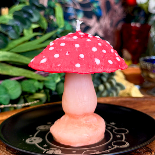 Mushroom Shaped Candle