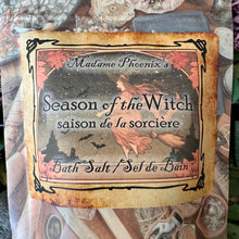 Charger l'image dans la galerie, Saison de la sorcière Automne magique Sel de bain d’automne entièrement naturel
