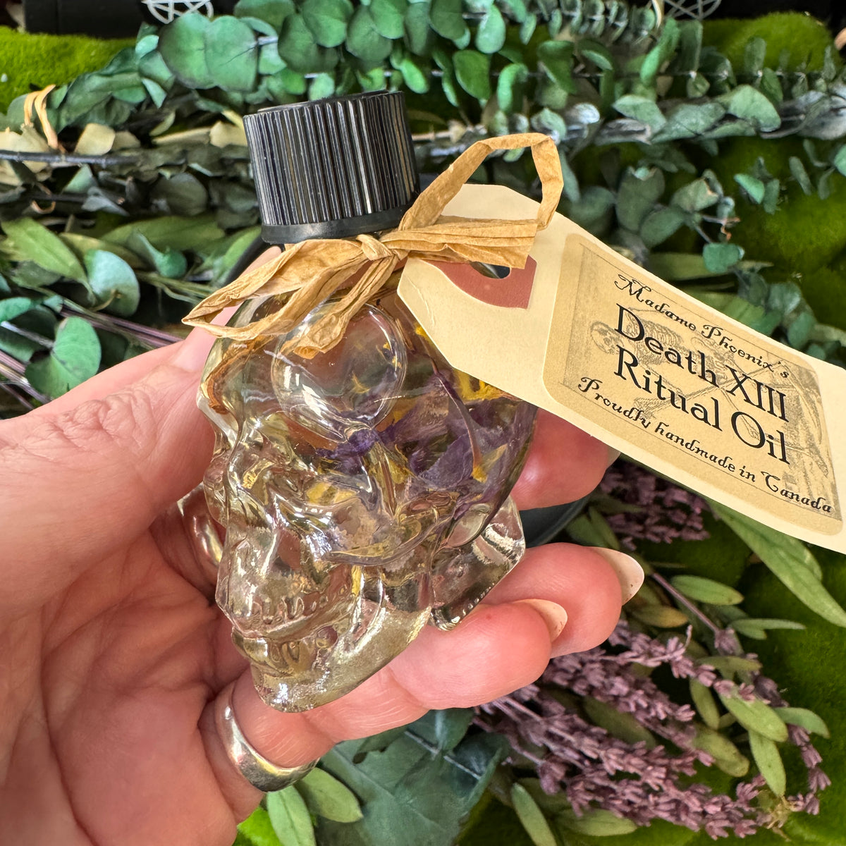 Skull Shaped Oil Bottles