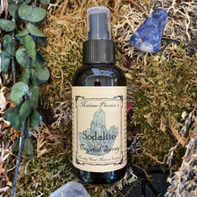 Load image into Gallery viewer, Sodalite Crystal Magical Ritual Room Spray
