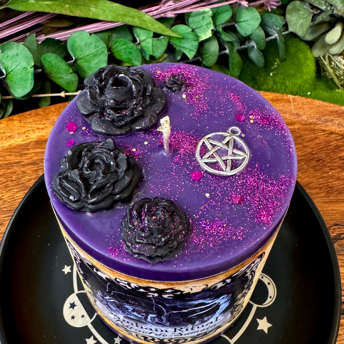 Samhain Witch's Sabbat Chunky Ritual Candle