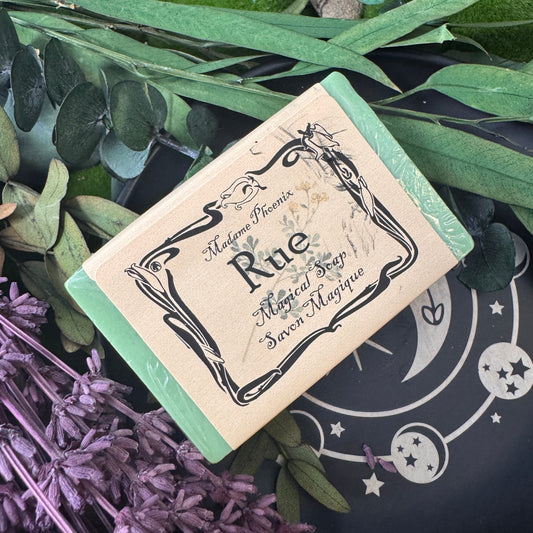 Rue Spell Soap Prospérité Hex Breaking